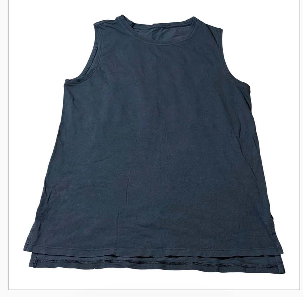 Lululemon Tank Top Size 10 Navy Blue Sleeveless Athletic Wear